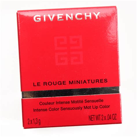 givenchy le rouge mini duo|Givenchy Holiday 2017 Le Rouge Mini Duo Review, Photos, .